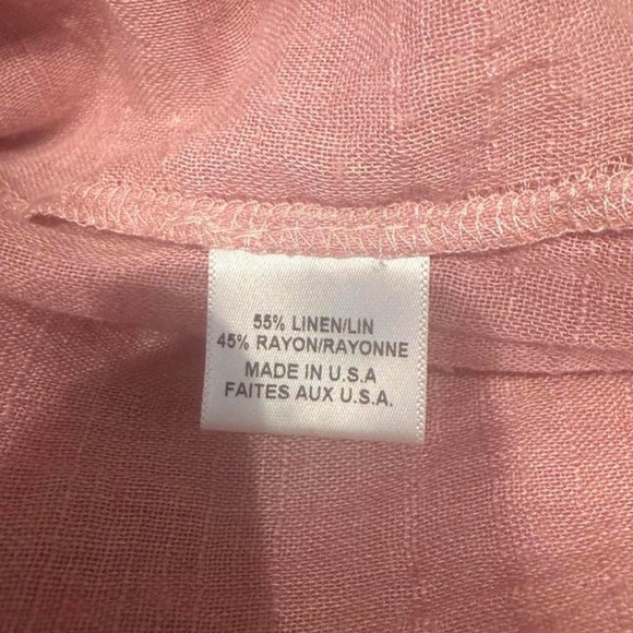 MISA Pink Ruffle Blouse - Picture 4 of 5